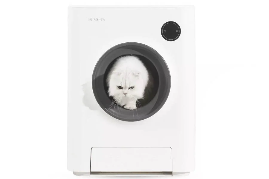 automatic self cleaning kitty litter box